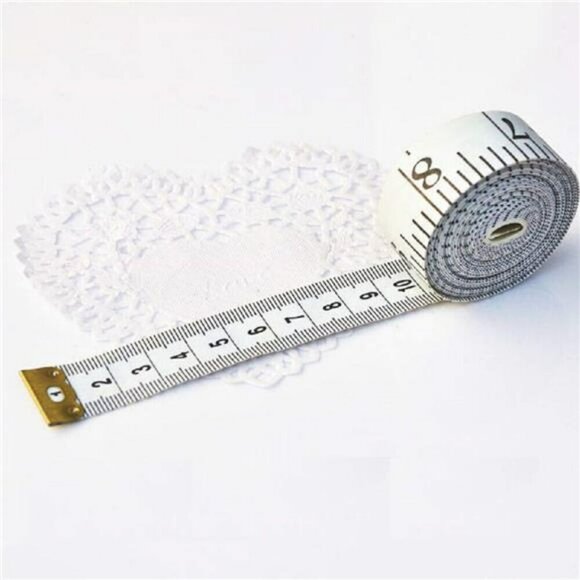 Soft Tape Measure Double Scale Body Sewing Flexible Ruler for Weight Loss White - Picture 7 of 8